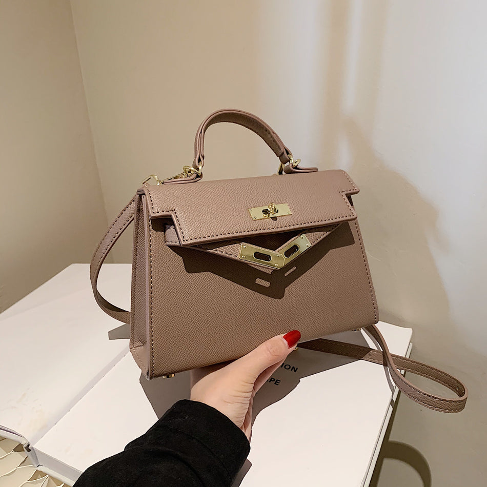 Classic Kelly Style Satchel Shoulder Crossbody Bag Women Fit