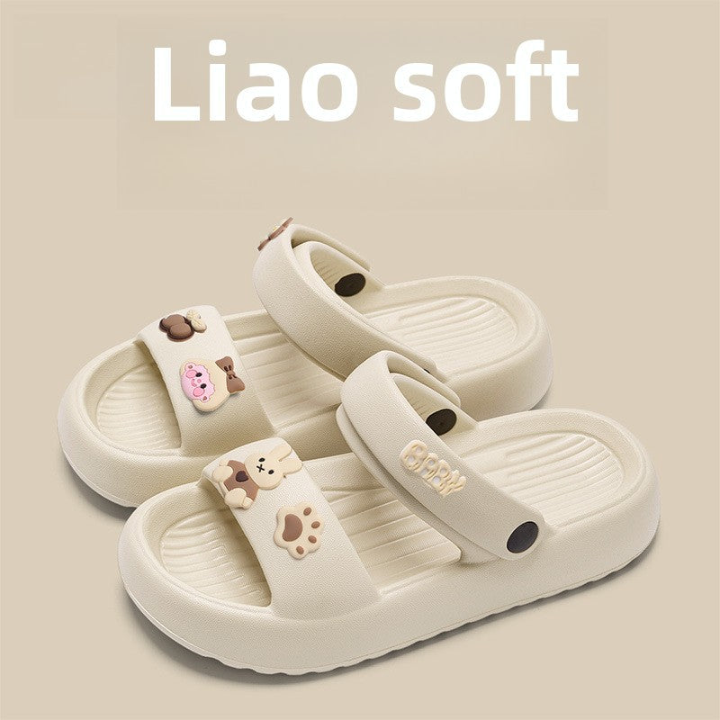 Jielia Outdoor Slippers for Women – Beach-Ready & Non-Slip