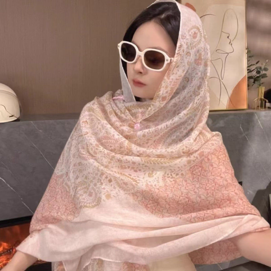 Ethnic Style Sun Shawl