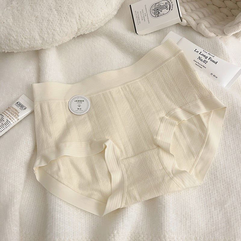 7A Antibacterial Mid-Waist Seamless Cotton Underwear – Comfortable & Breathable