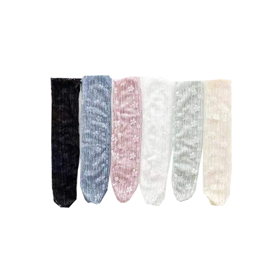 Children’s Lace Silk Stockings (Pack of 4 )