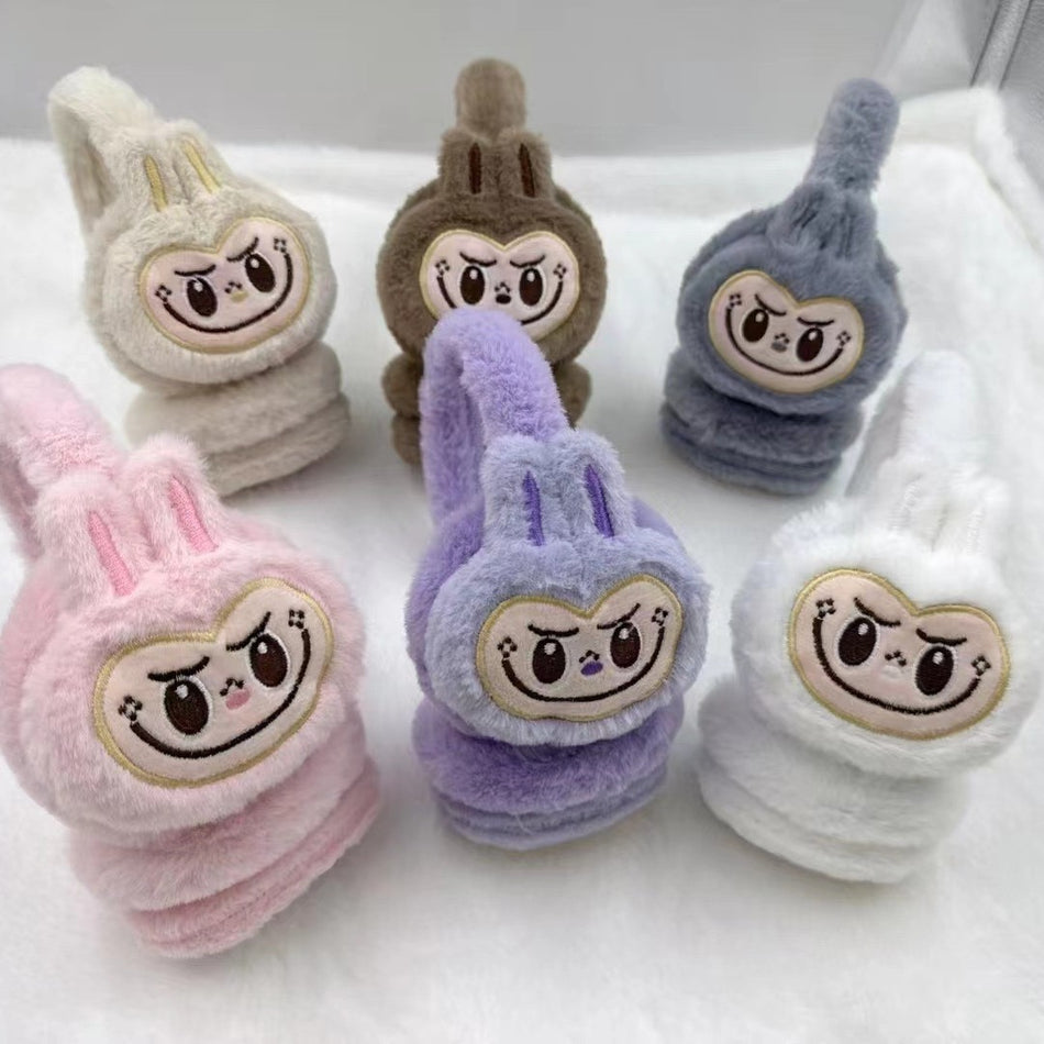 Heart-Shaped Winter Ear Warmers