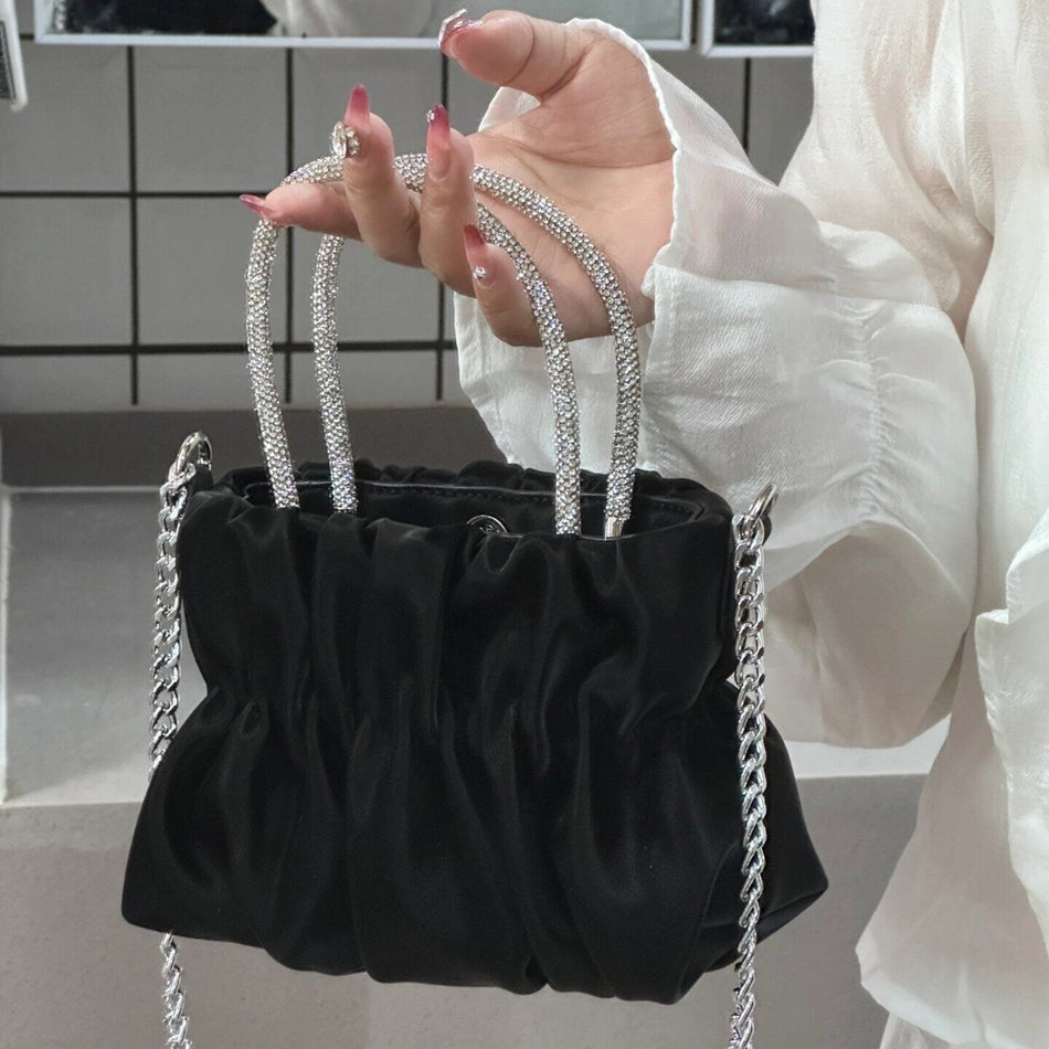 Rhinestone Cloud Bag