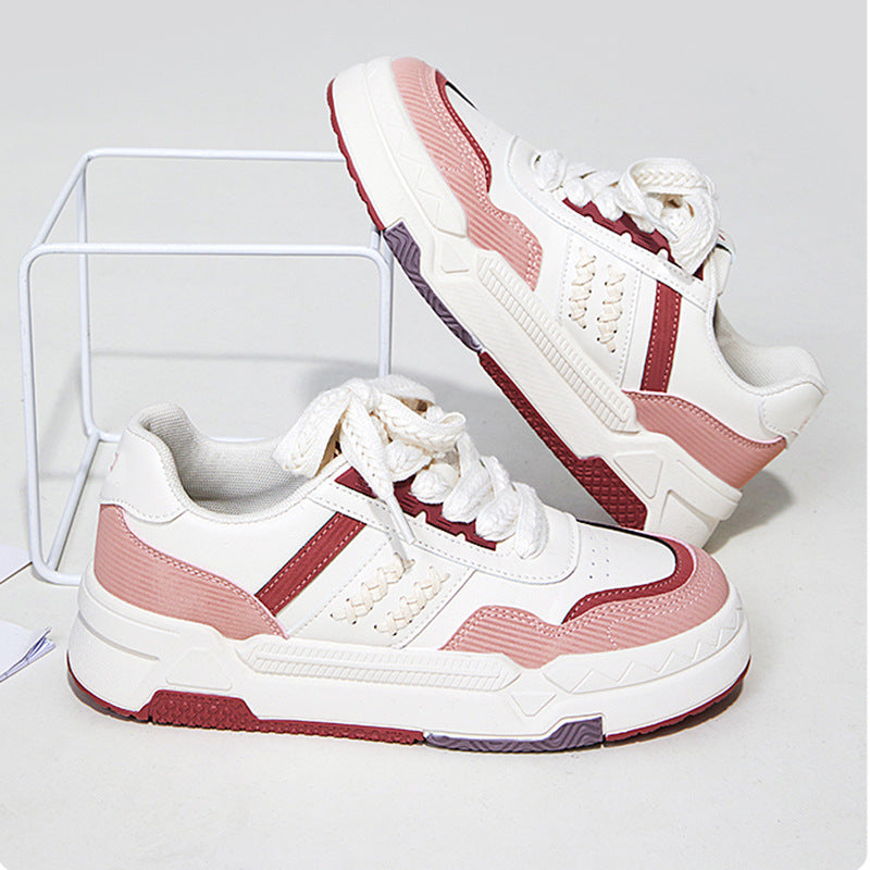 Women’s White Board Shoes – Height Boost & Style