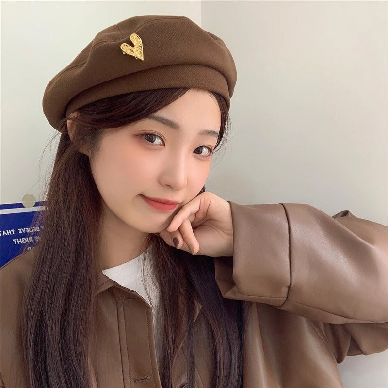 Love Gold Label Woolen Beret