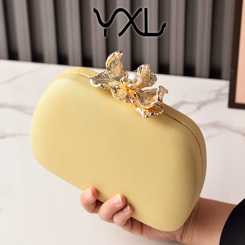 Macaron Color Clutch – Wedding & Party Flower Evening Bag