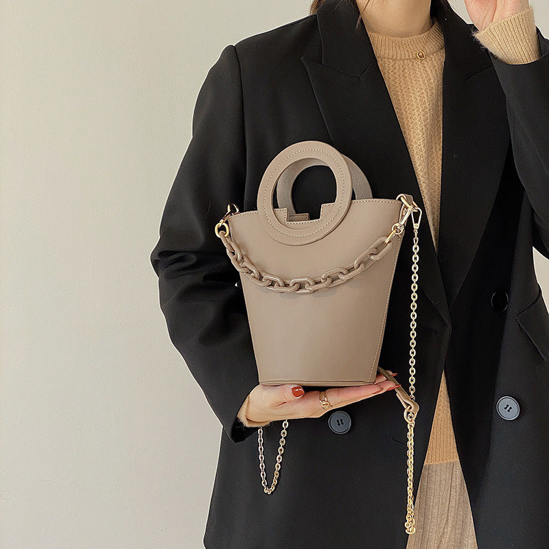 Chain Shoulder Ring Handbag