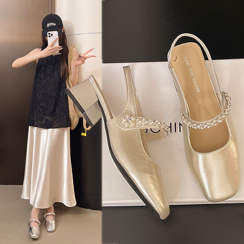 Fairy-Style Mary Jane Sandals