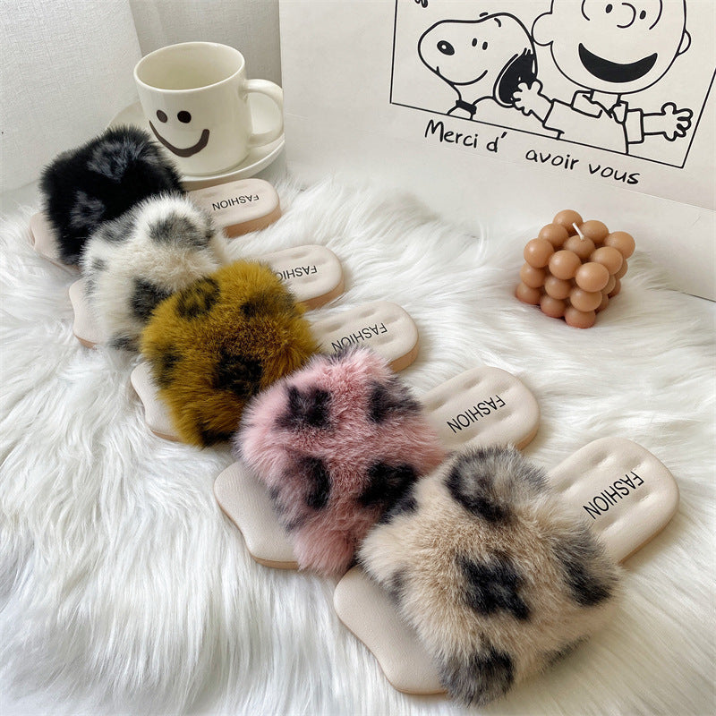 Mao Mao Cotton Slippers