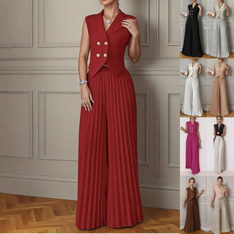 Cross-Border Vest & Skirt Pants Set for womens 2025 | Bold & Stylish