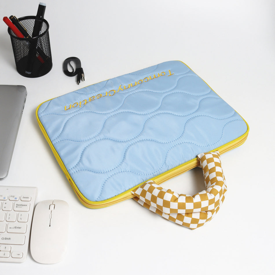 Shockproof Embroidered Laptop Sleeve 13.3-14 Inch