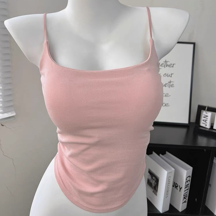Women's Pleated Cotton Camisole – Summer Chic Essential