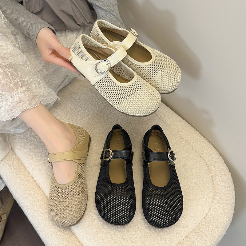 Soft Sole Buckle Sandals