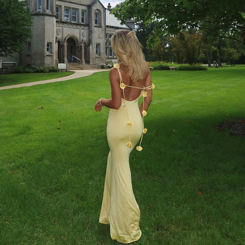 Backless Evening Dress