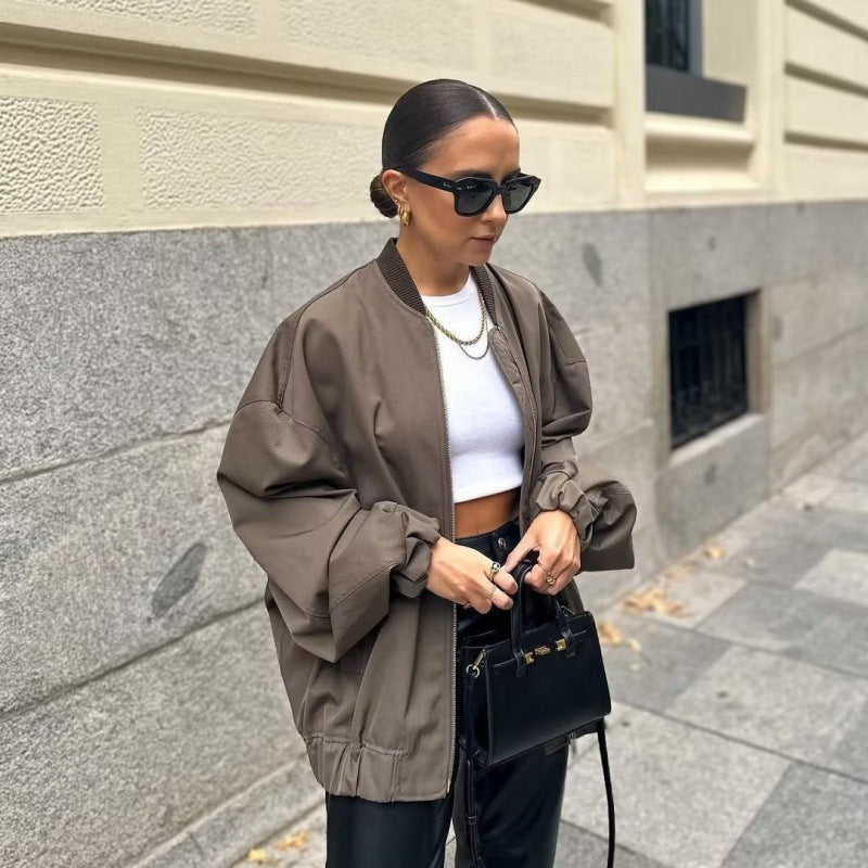 Urban Casual Aviator Jacket