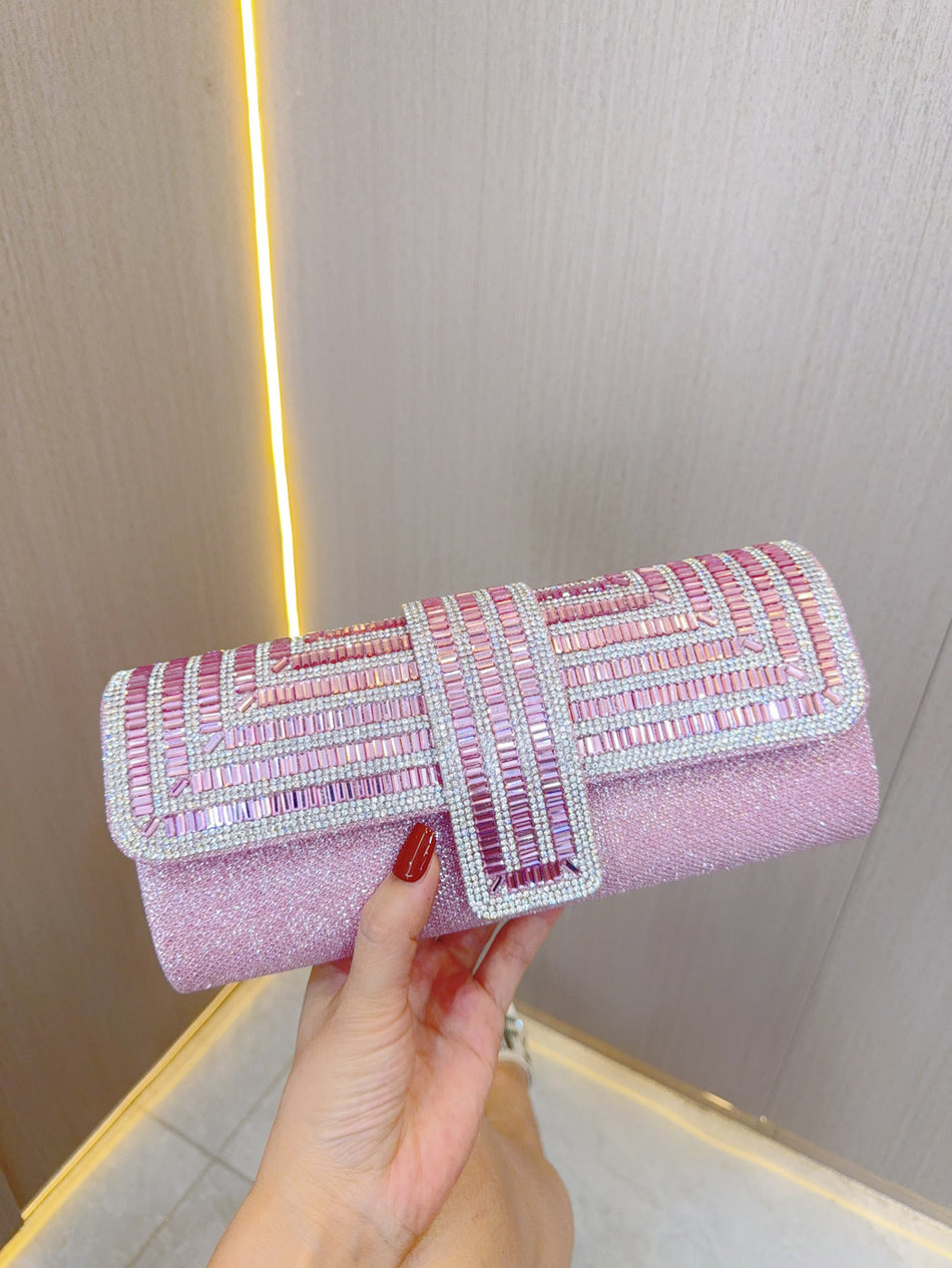 Rhinestone Wedding Clutch Bag
