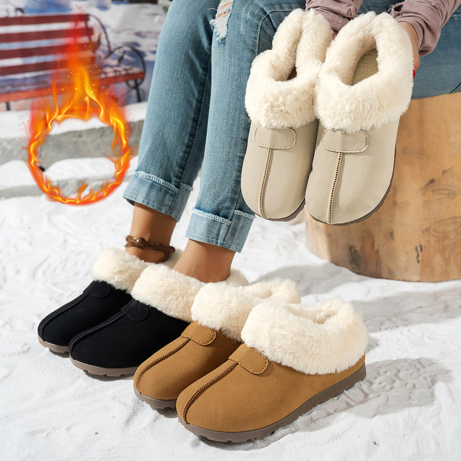 Warm Slip-On Snow Boots
