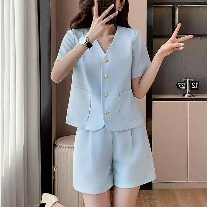 Chanel-Style Summer Two-Piece Suit for Women