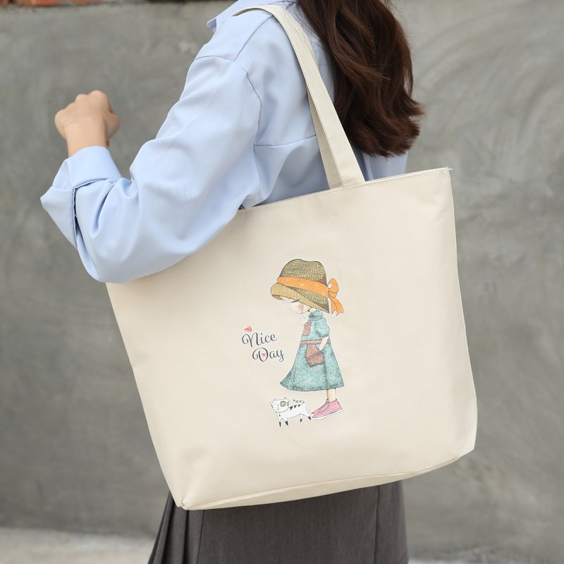 Canvas Handbag for Women – Large Work Tote Bag