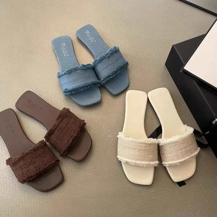 Women’s Retro Roman Cross Strap Summer Sandals