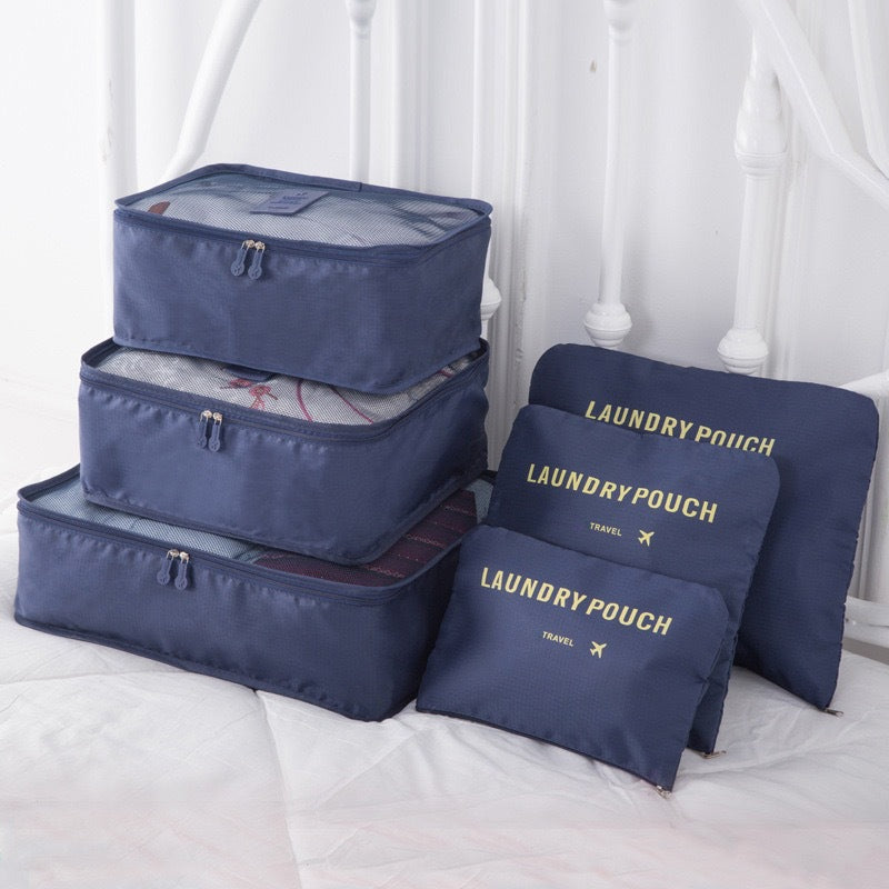 Oxford Cloth Travel Storage Bag Set – 6 Pieces