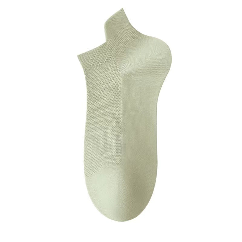 Women’s Cotton Boat Socks – Thin & Odor-Proof