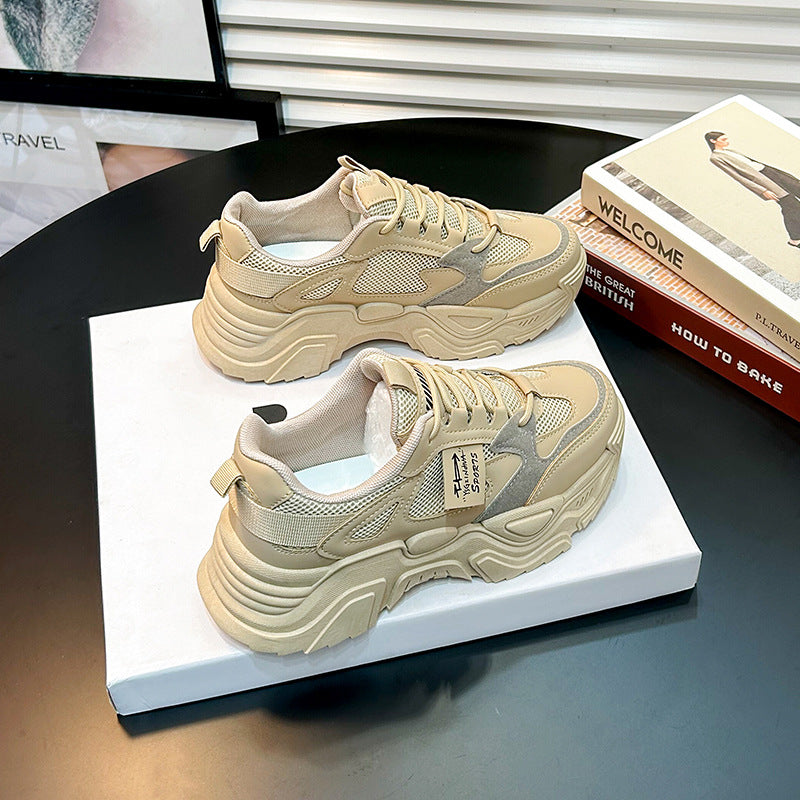 Korean Torre Sneakers – Women's Casual Heightening Shoes