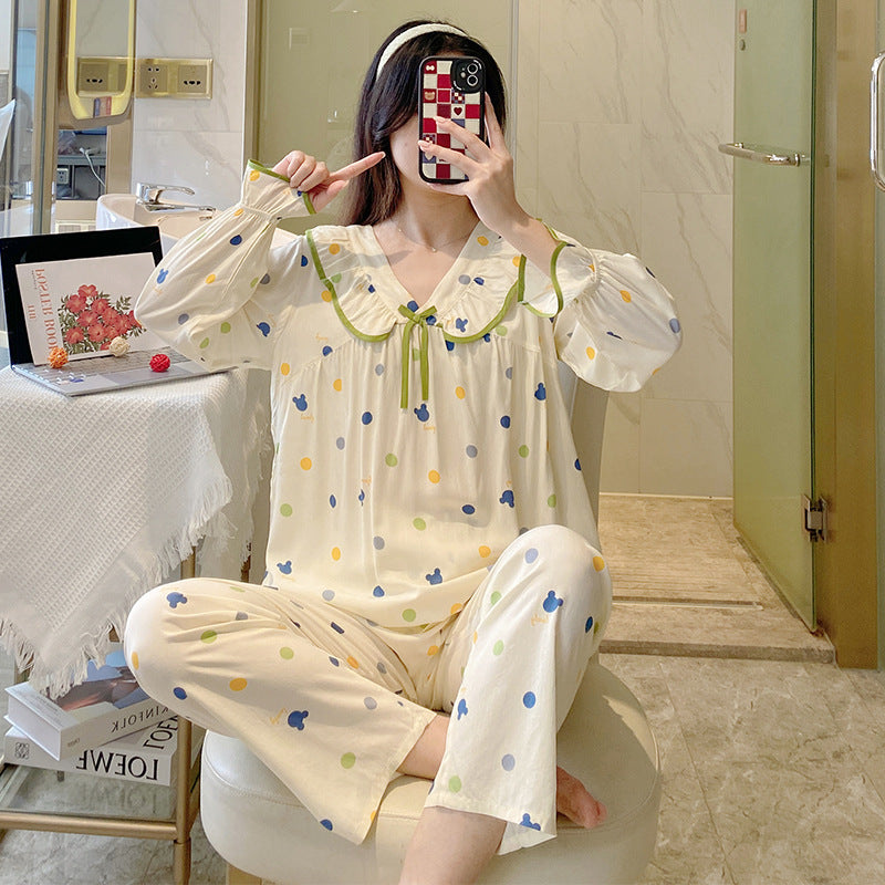Women’s Cotton-Silk Pajama Set