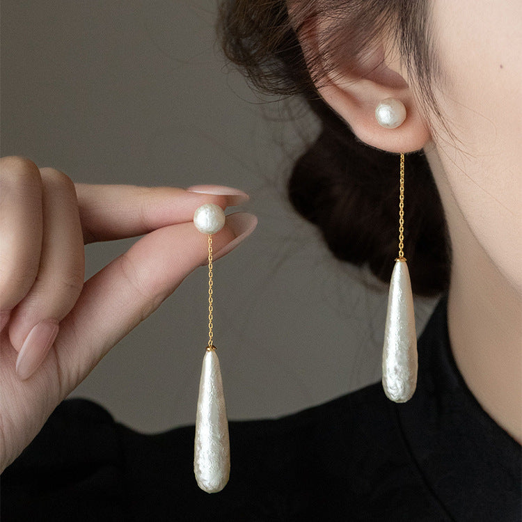 Chinese Retro Tassel Earrings – Elegant Beaded Flow